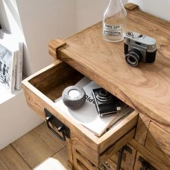 Wolf-Möbel Kommode Container II - Sheesham -Wohnzimmermöbel boutique en ligne 1000202467 210127 06212200008 DETAILS P000000001000202467