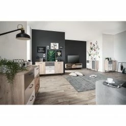 Norrwood Kommode Brookton III - Mehrfarbig / Eiche Dekor -Wohnzimmermöbel boutique en ligne 1000202472 200124 09544300239 MOOD DETAILS P000000001000202472 mood