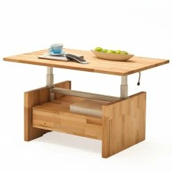 Loftscape Couchtisch Vasa - Höhenverstellbar - Kernbuche massiv -Wohnzimmermöbel boutique en ligne 1000202502 200212 13210800074 DETAILS P000000001000202502