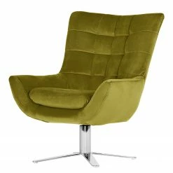 Loftscape Sessel Chassy II - Samt - Avocado