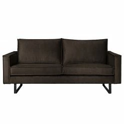 Ars manufacti Sofa Liel II (2,5-Sitzer) - Samt - Samt Onoli: Espresso -Wohnzimmermöbel boutique en ligne 1000205007 200227 14472400027 DETAILS P000000001000205007