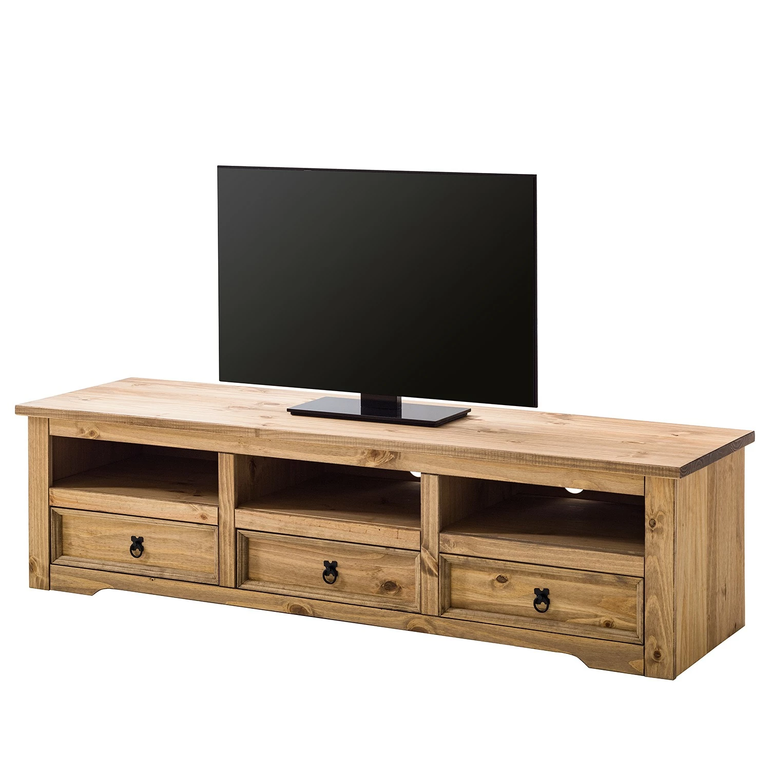 Maison Belfort Wohnwand Finca Rustica I (3-teilig) - Kiefer massiv - Kiefer Natur 3 Maison Belfort Wohnwand Finca Rustica I (3-teilig) - Kiefer massiv - Kiefer Natur – Bild 3