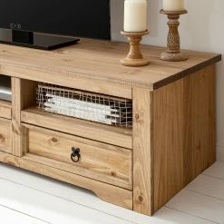 Maison Belfort Wohnwand Finca Rustica I (3-teilig) - Kiefer massiv - Kiefer Natur 29 Maison Belfort Wohnwand Finca Rustica I (3-teilig) - Kiefer massiv - Kiefer Natur -Wohnzimmermöbel boutique en ligne 1000205046 200511 14244600016 DETAILS P000000001000205046