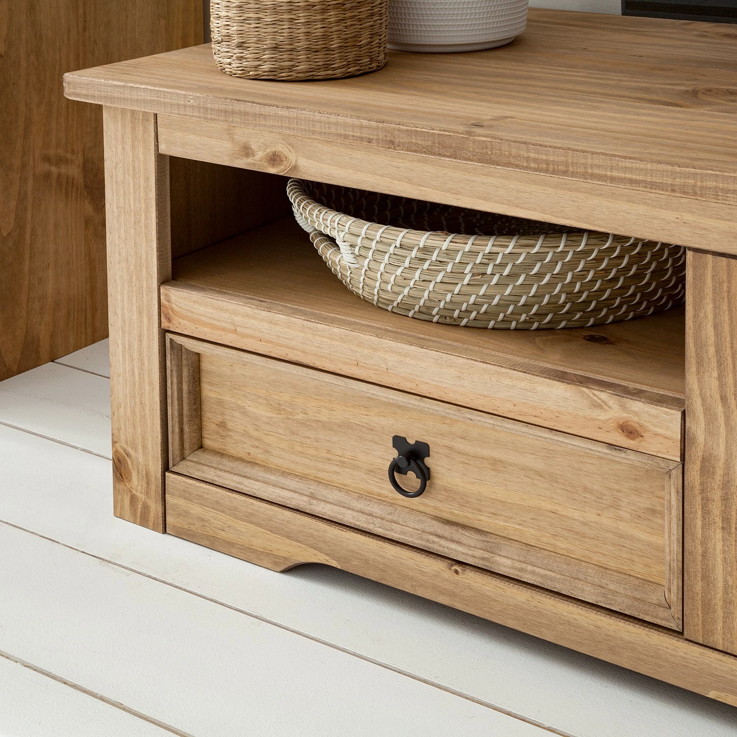 Maison Belfort Wohnwand Finca Rustica I (3-teilig) - Kiefer massiv - Kiefer Natur 13 Maison Belfort Wohnwand Finca Rustica I (3-teilig) - Kiefer massiv - Kiefer Natur – Bild 13