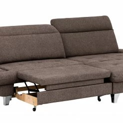 Fredriks Ecksofa Gorman - Microfaser - Taupe - Longchair davorstehend rechts - Schlaffunktion -Wohnzimmermöbel boutique en ligne 1000205237 200310 12355401040 DETAILS P000000001000205237