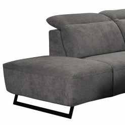 Fredriks Ecksofa NoHo - Microfaser - Grau - Ottomane davorstehend links - Relaxfunktion -Wohnzimmermöbel boutique en ligne 1000205275 200310 12363201400 DETAILS P000000001000205275