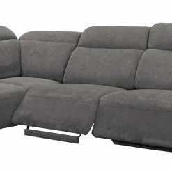 Fredriks Ecksofa NoHo - Microfaser - Grau - Ottomane davorstehend links - Relaxfunktion -Wohnzimmermöbel boutique en ligne 1000205275 200310 12363201401 DETAILS P000000001000205275