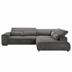 Fredriks Ecksofa Dolton - Microfaser - Grau - Ottomane davorstehend rechts -Wohnzimmermöbel boutique en ligne 1000205291 200310 12365301577 DETAILS P000000001000205291