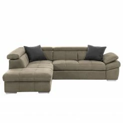 Fredriks Ecksofa Barvas I - Strukturstoff - Lichtgrau - Ottomane davorstehend links - Keine Funktion -Wohnzimmermöbel boutique en ligne 1000205347 200310 12374102057 DETAILS P000000001000205347