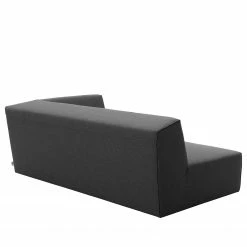 Tom Tailor Recamiere Elements - Webstoff - Stoff TBO: 9 anthrazite - Longchair davorstehend links -Wohnzimmermöbel boutique en ligne 1000205535 200319 14460600067 DETAILS P000000001000205535