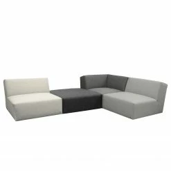 Wohnzimmermöbel boutique en ligne 5 Tom Tailor Ecksofa Elements I - Webstoff