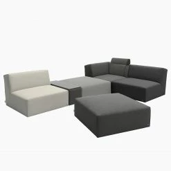 Tom Tailor Ecksofa Elements V - Webstoff