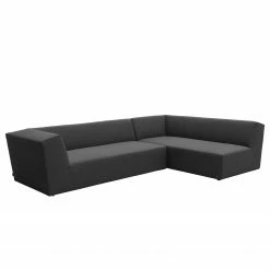 Tom Tailor Ecksofa Elements VI - Webstoff - Stoff TBO: 9 anthrazite