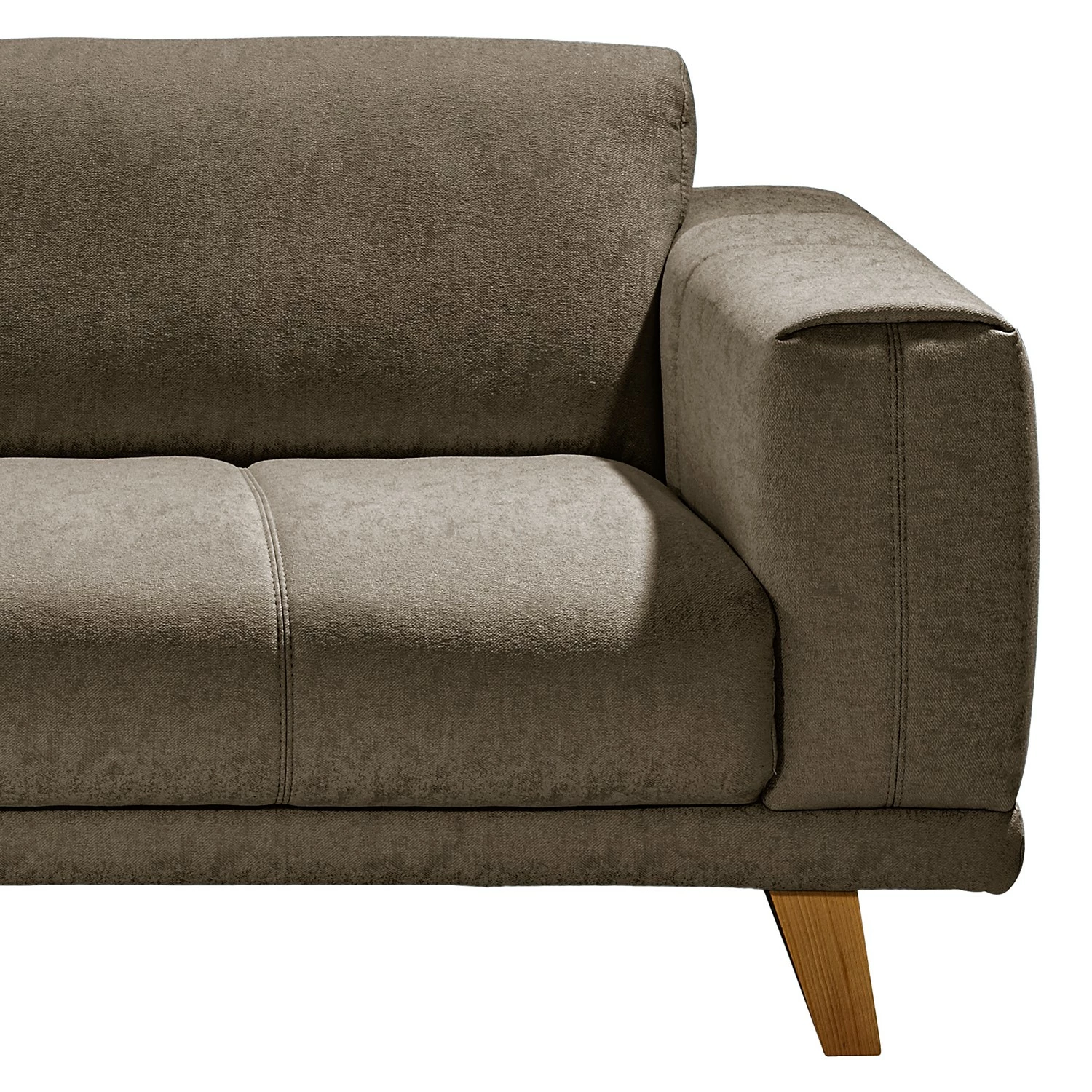 Ars Natura Sofa Pomos (3-Sitzer) - Webstoff - Braun 4 Ars Natura Sofa Pomos (3-Sitzer) - Webstoff - Braun – Bild 4