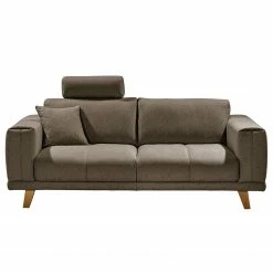 Ars Natura Sofa Pomos (2-Sitzer) - Webstoff - Braun