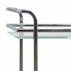Jack & Alice Servierwagen Vonore - Glas / Metall - Chrom 10 Jack & Alice Servierwagen Vonore - Glas / Metall - Chrom -Wohnzimmermöbel boutique en ligne 1000206267 200218 13102500015 DETAILS P000000001000206267