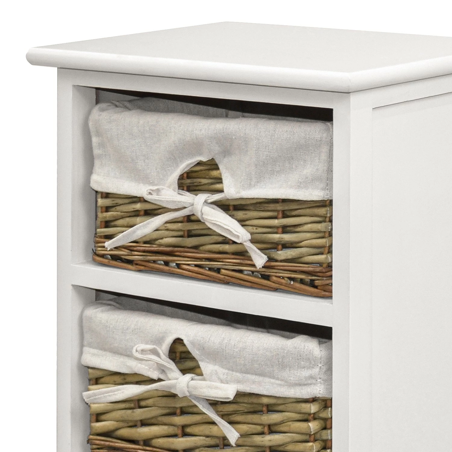 Ridgevalley Kommode Russy - Weiß / Hellbraun - 33 x 59 cm 4 Ridgevalley Kommode Russy - Weiß / Hellbraun - 33 x 59 cm – Bild 4