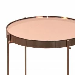 Norrwood Beistelltisch Noxon - Glas / Metall - Roségold 7 Norrwood Beistelltisch Noxon - Glas / Metall - Roségold -Wohnzimmermöbel boutique en ligne 1000206282 200218 13102600077 DETAILS P000000001000206282