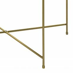 Norrwood Couchtisch Noxon - Glas / Metall - Gold -Wohnzimmermöbel boutique en ligne 1000206284 200218 13102700085 DETAILS P000000001000206284