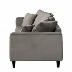 Red Living Sofa Elnora (3-Sitzer) - Samt - Grau 12 Red Living Sofa Elnora (3-Sitzer) - Samt - Grau -Wohnzimmermöbel boutique en ligne 1000206629 200302 15040900063 DETAILS P000000001000206629