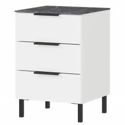 Germania Beistelltisch California - Weiß