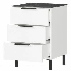 Germania Beistelltisch California - Weiß -Wohnzimmermöbel boutique en ligne 1000206668 200305 17322600056 DETAILS P000000001000206668