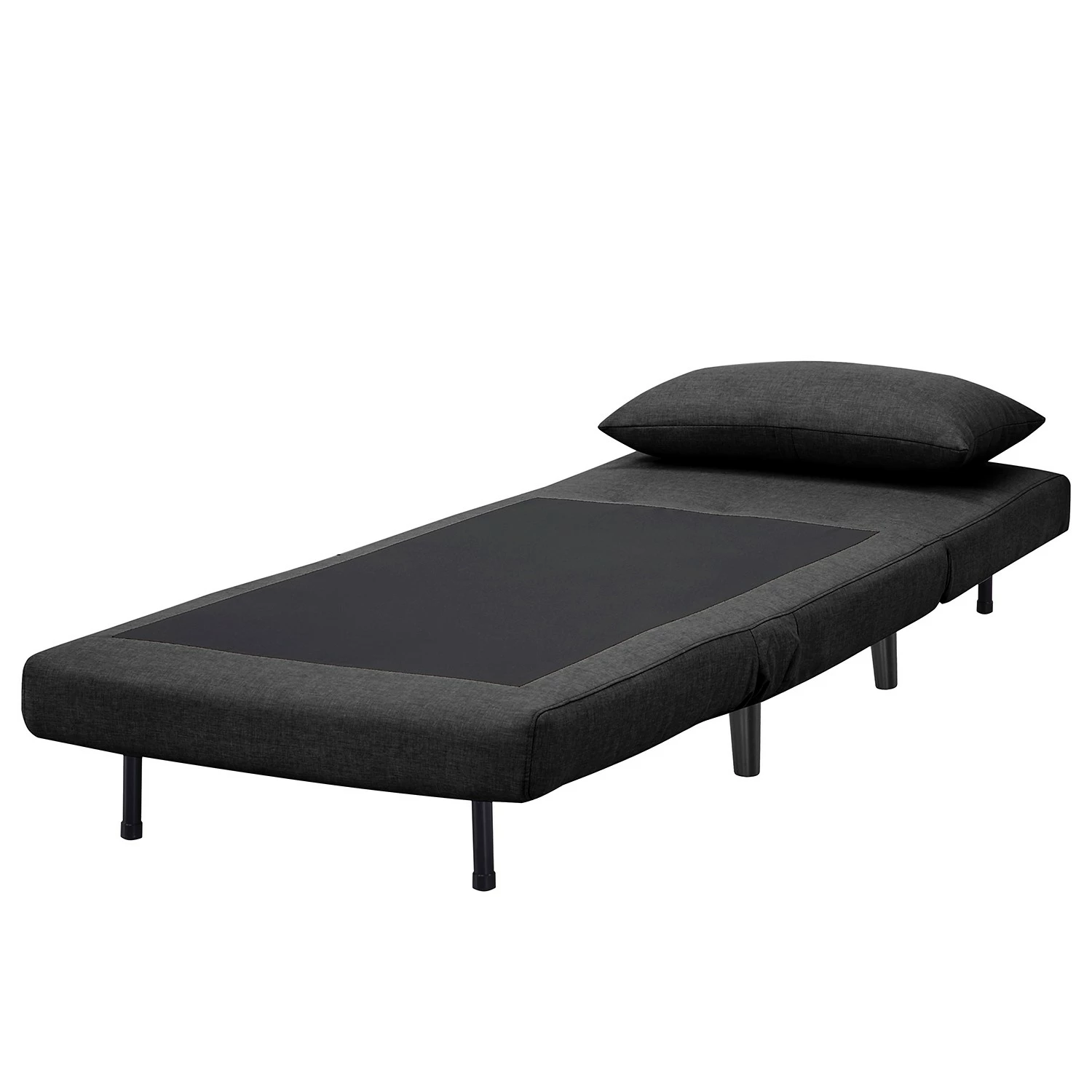 Mørteens Schlafsessel Elands II - Webstoff - Dunkelgrau 4 Mørteens Schlafsessel Elands II - Webstoff - Dunkelgrau – Bild 4