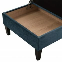 Norrwood Polsterhocker Koski I - Webstoff - Webstoff Lito: Marineblau -Wohnzimmermöbel boutique en ligne 1000207104 200709 15464700322 DETAILS P000000001000207104