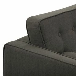 Norrwood Sofa Kitee I (3-Sitzer) - Webstoff Rona: Dunkelgrau -Wohnzimmermöbel boutique en ligne 1000207119 200709 15465800421 DETAILS P000000001000207119