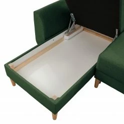 Norrwood Ecksofa Kaavi I - Webstoff - Webstoff Deran: Antikgrün - Longchair davorstehend links -Wohnzimmermöbel boutique en ligne 1000207338 200709 15512902335 DETAILS P000000001000207338