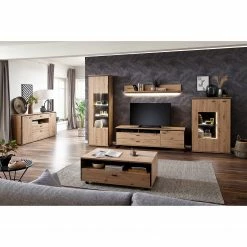 Loftscape TV-Lowboard Buena - Balkeneiche Dekor / Anthrazit -Wohnzimmermöbel boutique en ligne 1000207345 200317 14280900012 MOOD DETAILS P000000001000207345 mood