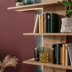 Loftscape Wandregal Buena - Balkeneiche Dekor / Anthrazit 11 Loftscape Wandregal Buena - Balkeneiche Dekor / Anthrazit -Wohnzimmermöbel boutique en ligne 1000207356 200317 14285600069 DETAILS P000000001000207356