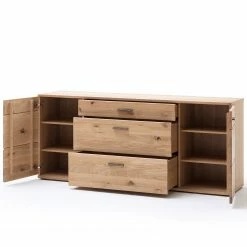 Loftscape Sideboard Salvo - Eiche teilmassiv - Balkeneiche Bianco / Grau -Wohnzimmermöbel boutique en ligne 1000207365 200317 14294900141 DETAILS P000000001000207365