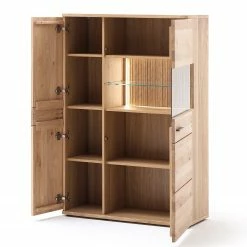 Loftscape Highboard Salvo - Eiche teilmassiv - Balkeneiche Bianco / Grau -Wohnzimmermöbel boutique en ligne 1000207367 200317 14300200160 DETAILS P000000001000207367