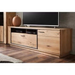 Naturoo Wohnwand Doora I (3-teilig) - Asteiche teilmassiv - Asteiche Bianco / Graphit -Wohnzimmermöbel boutique en ligne 1000207677 200305 06214200003 MOOD DETAILS P000000001000207677 mood