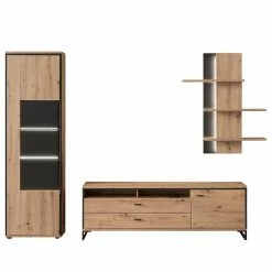 Loftscape Wohnwand Buena I (3-teilig) - Balkeneiche Dekor / Anthrazit 17 Loftscape Wohnwand Buena I (3-teilig) - Balkeneiche Dekor / Anthrazit -Wohnzimmermöbel boutique en ligne 1000207680 200305 06214500051 DETAILS P000000001000207680