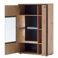 Loftscape Wohnwand Buena II (4-teilig) - Balkeneiche Dekor / Anthrazit 26 Loftscape Wohnwand Buena II (4-teilig) - Balkeneiche Dekor / Anthrazit -Wohnzimmermöbel boutique en ligne 1000207681 200305 06214600071 DETAILS P000000001000207681