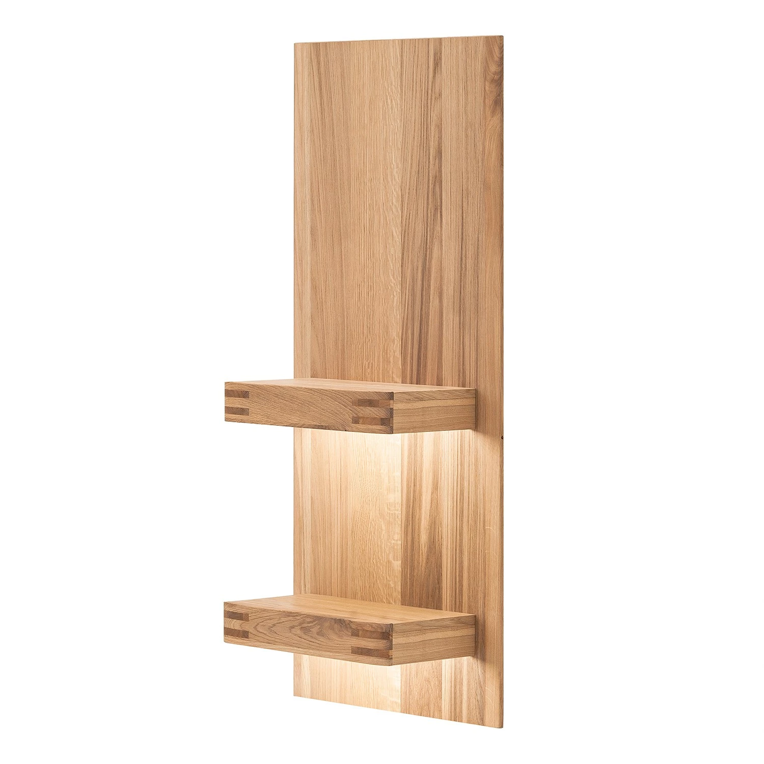 Loftscape Wohnwand Salvo I (3-teilig) - Eiche teilmassiv - Balkeneiche Bianco / Grau 6 Loftscape Wohnwand Salvo I (3-teilig) - Eiche teilmassiv - Balkeneiche Bianco / Grau – Bild 6