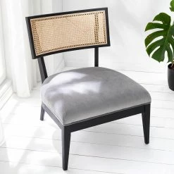 Jack & Alice Sessel Burke II - Samt - Grau -Wohnzimmermöbel boutique en ligne 1000208625 210310 12433300008 MOOD DETAILS P000000001000208625 mood