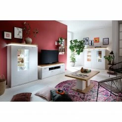 Loftscape Couchtisch Mundai - Weiß / Eiche Wotan Dekor -Wohnzimmermöbel boutique en ligne 1000209013 200402 14341600015 MOOD DETAILS P000000001000209013 mood