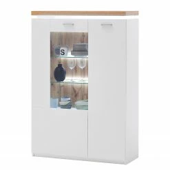 Loftscape Highboard Mundai - Inkl. Beleuchtung - Weiß / Eiche Wotan Dekor 5 Loftscape Highboard Mundai - Inkl. Beleuchtung - Weiß / Eiche Wotan Dekor -Wohnzimmermöbel boutique en ligne 1000209054 210723 15390200052 DETAILS P000000001000209054