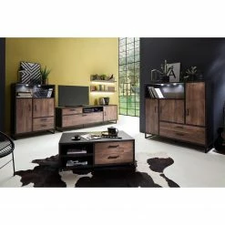 Red Living Highboard Hixson - Eiche Barrique Dekor / Schwarz 8 Red Living Highboard Hixson - Eiche Barrique Dekor / Schwarz -Wohnzimmermöbel boutique en ligne 1000209072 200402 14351900090 MOOD DETAILS P000000001000209072 mood