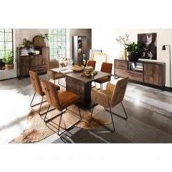 Red Living Highboard Hixson - Eiche Barrique Dekor / Schwarz 9 Red Living Highboard Hixson - Eiche Barrique Dekor / Schwarz -Wohnzimmermöbel boutique en ligne 1000209072 200402 14352000091 MOOD DETAILS P000000001000209072 mood