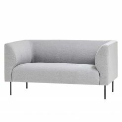 Fredriks Sofa Kolkki (2-Sitzer) - Webstoff - Hellgrau