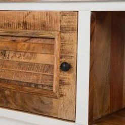 Maison Belfort Couchtisch Newhaven - Mango massiv - Mango / Weiß -Wohnzimmermöbel boutique en ligne 1000209374 210312 15534400007 DETAILS P000000001000209374