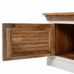 Maison Belfort Couchtisch Newhaven - Mango massiv - Mango / Weiß -Wohnzimmermöbel boutique en ligne 1000209374 210312 15534400009 DETAILS P000000001000209374