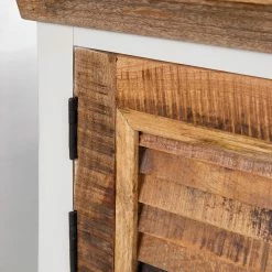 Maison Belfort Couchtisch Newhaven - Mango massiv - Mango / Weiß -Wohnzimmermöbel boutique en ligne 1000209374 210312 15534400011 DETAILS P000000001000209374