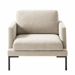 Fredriks Sessel Bellaire - Mischgewebe - Hellbeige - Schwarz -Wohnzimmermöbel boutique en ligne 1000209719 201110 13545300294 DETAILS P000000001000209719