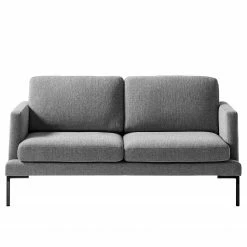 Fredriks Sofa Bellaire(2-Sitzer) - Mischgewebe - Grau - Schwarz -Wohnzimmermöbel boutique en ligne 1000209729 201110 13550100398 DETAILS P000000001000209729