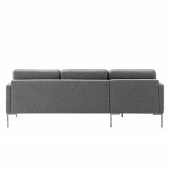 Fredriks Ecksofa Bellaire - Mischgewebe - Grau - Longchair davorstehend links - Silber -Wohnzimmermöbel boutique en ligne 1000209734 201110 13550700462 DETAILS P000000001000209734